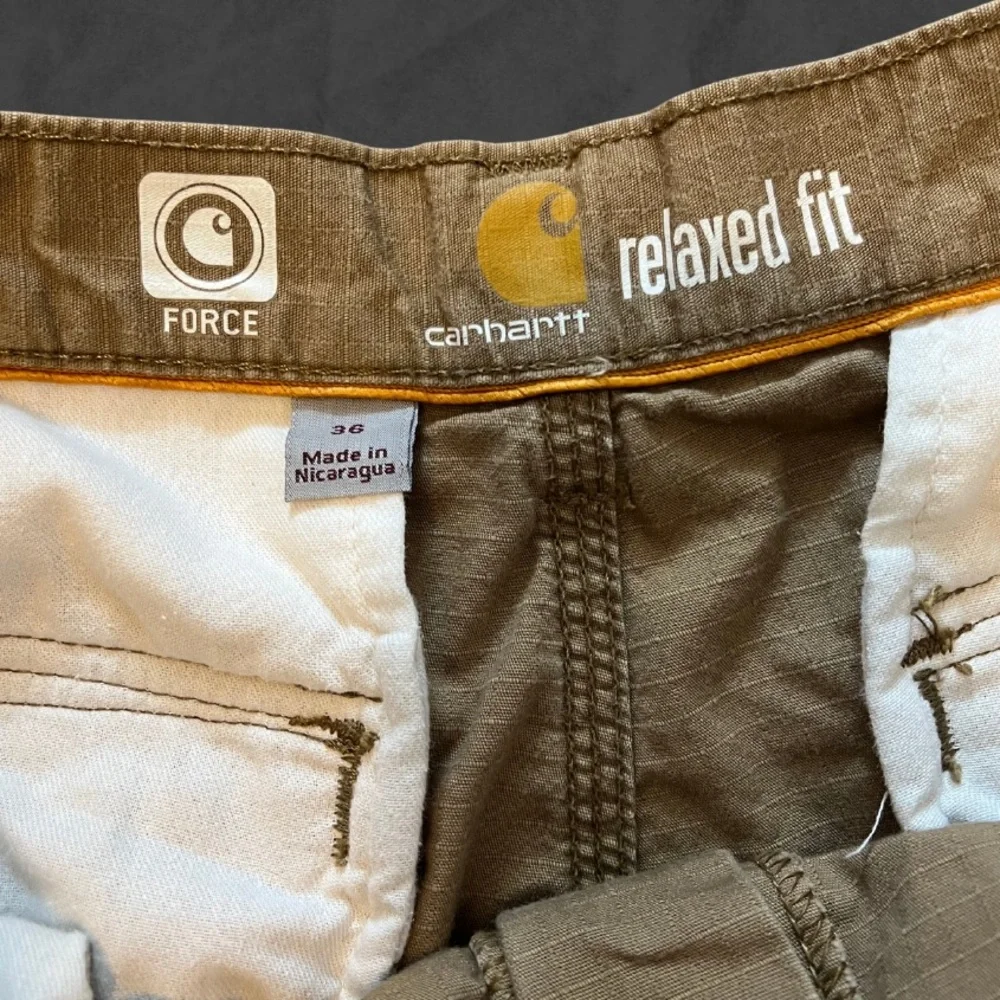 Carhartt Men's Khaki Cargo Shorts - Picture 3 of 6